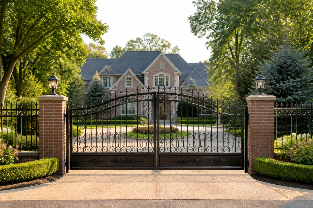 Custom Gates in Metro Detroit — Walk, Driveway, Ornamental & Wood