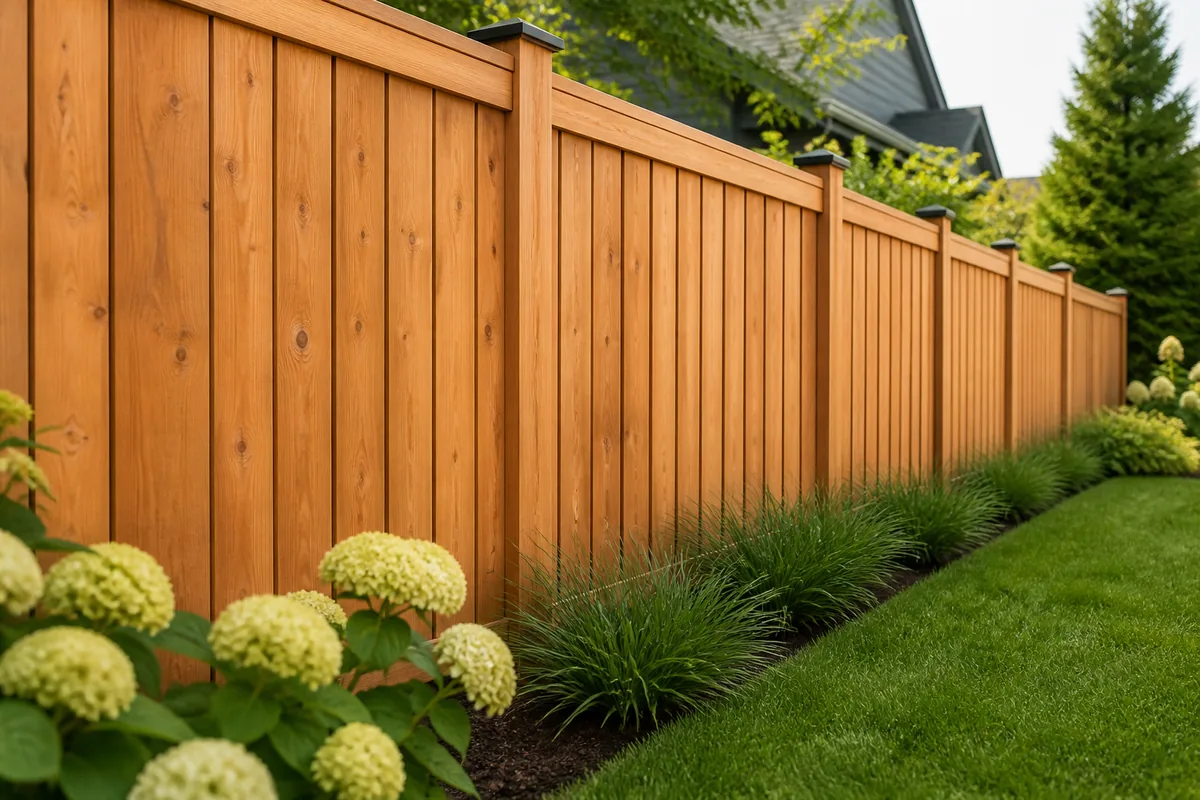 Wood Fencing in Metro Detroit — Cedar, Pressure-Treated, Built to Last